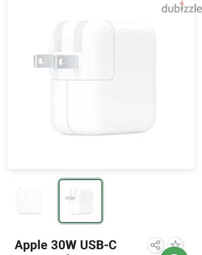 Apple 30W USB-C Power Adapter