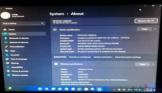 جهاز HP 280 G2  كسر زيرو