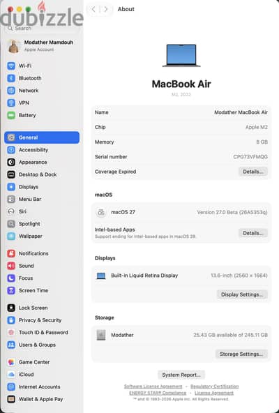 MacBook Air m2 MacBook Air m2