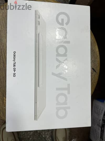 Galaxy Tab S9 Plus 5G 12.4 in 256/12G Beige جديد