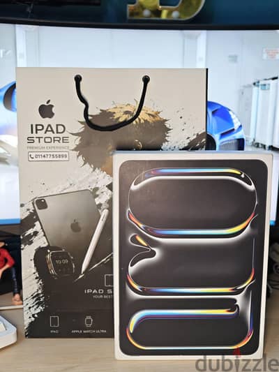 Ipad pro 11inch M5. Cellular كسر زيرو