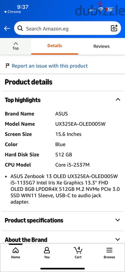 Asus zenbook 13