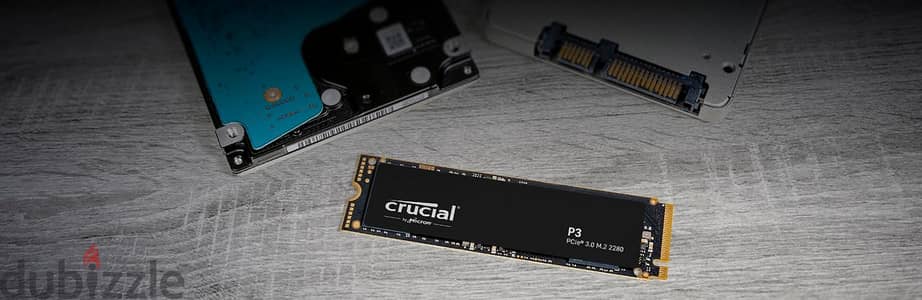 Crucial P3 500GB PCIe M. 2 2280 SSD + Ugreen Encloser Type C