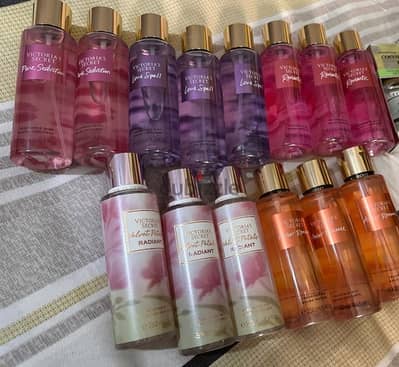 Victoria secrets body mists