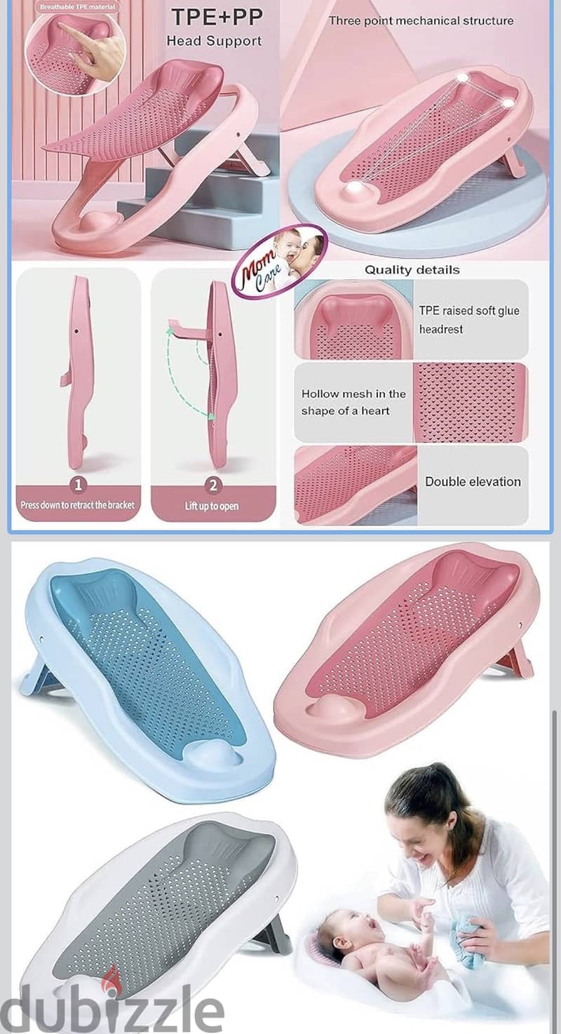 Foldable baby bathtub 2