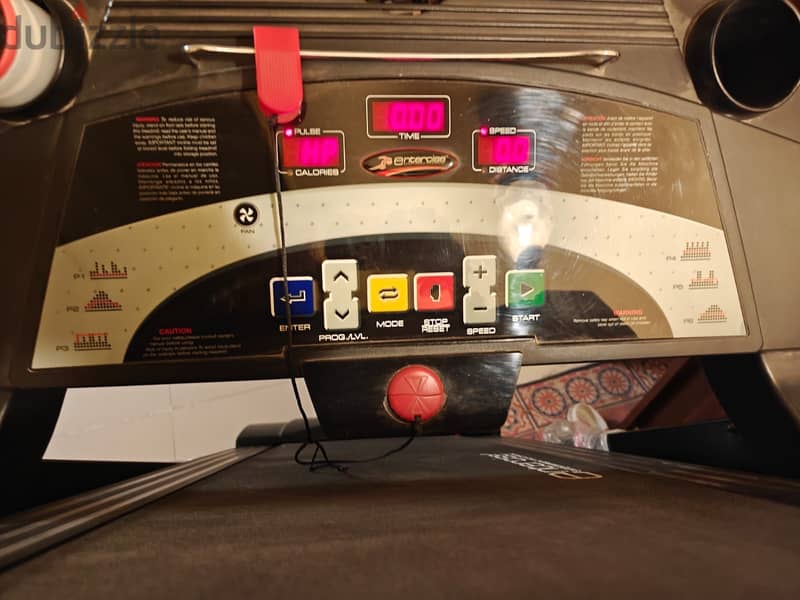 Entercise Folding Electric Treadmill – Excellent Condition 1