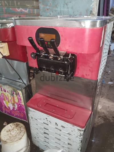 ماكينة أيس كريم سوفت ثلاثة أذرع