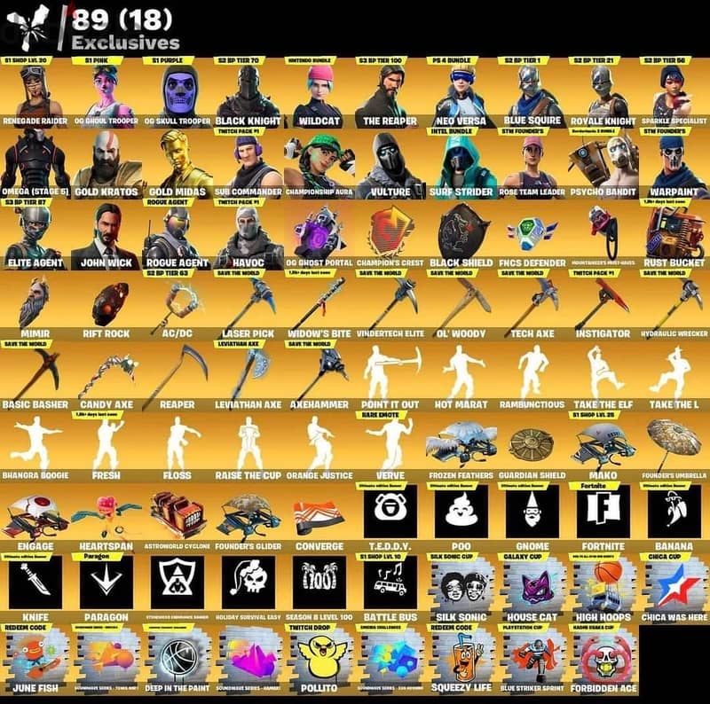 Fortnite account 1