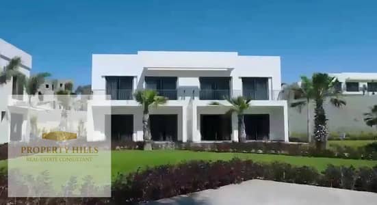 فيلا على البحر مباشرة فى واتر واى الساحل الشمالي استلام فوري جاهزة حالا للسكن