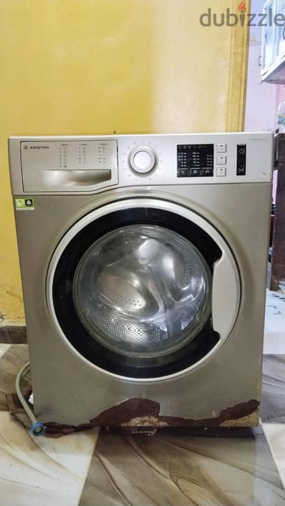 غسالة أريستون 7 كيلو إنفرتر 1200 لفة للبيع موديل  NM10 723 SS EX