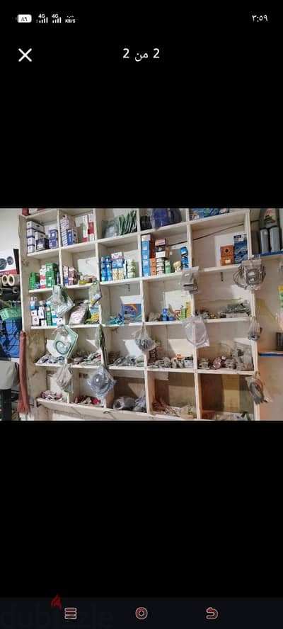 تصفيه محل قطع غيار موتوسيكلات والتكاتك واكسسوارات للبيع بسعر مغري