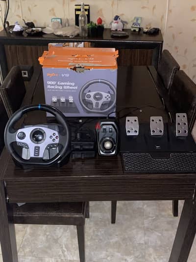 Pxn v9 steering wheel for pc دركسيون كمبيوتر و بلايستيشن ps