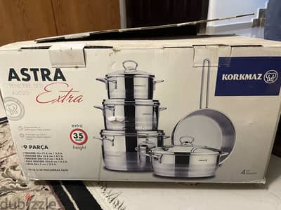 Kurkumaz 9 piece set