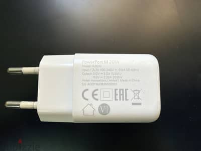 Original Anker 20 WATT charger