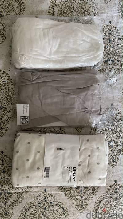 2 pack Lensat IKEA bed sheets + 2 pack H&M home bed sheets