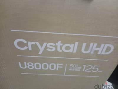 شاشه سامسونج 50 بوصه موديل السنه u8000f استخدام شهرين