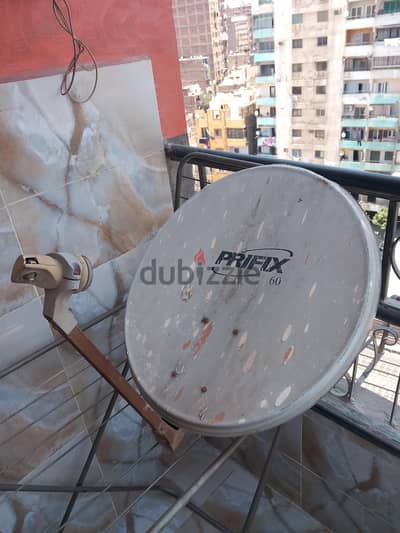 طبق دش برفيكس ٦٥ سم + LNB