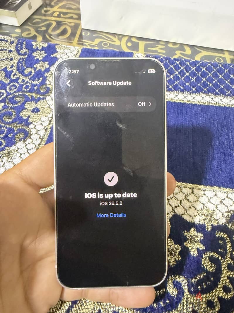فرصة ممتازة: iPhone 13 mini مساحة 256 جيجا بسعر لقطة! 8