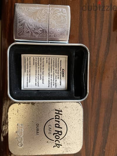 Zippo gas lighter