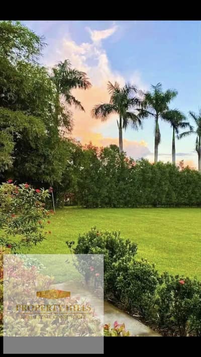 Last villa at cash price (14,567,000) Ready villa for inspection with landscape view, villas only in Al-Shorouk next to Hassan Allam and the British University