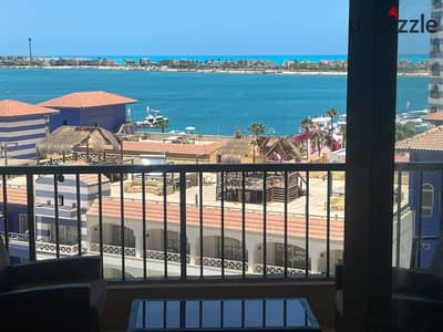بورتو مارينا شاليه للايجار مارينا 3 ع البحر مباشر  Porto Marina