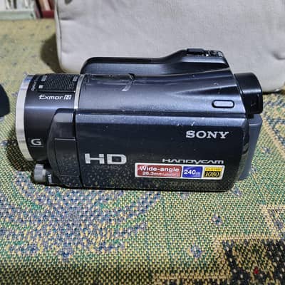 سوني فديو كام يابانيSony HDR Sony Hdr XR550 full hd 240g hard a