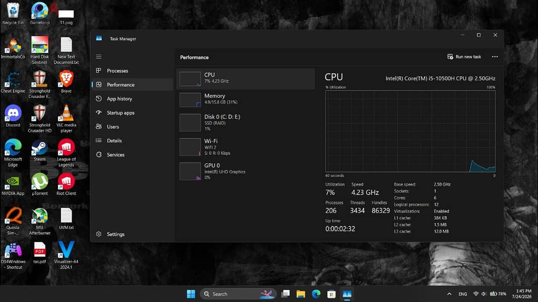 Laptop MSI GF65 THIN UE 2