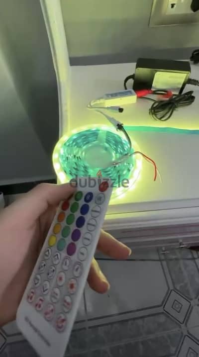 Rgb-ic Led Strip kit 10m remote controller and mobile application