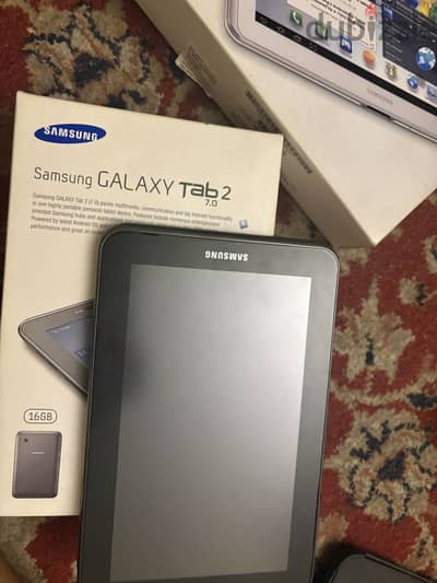 Samsung tablet with box no charger