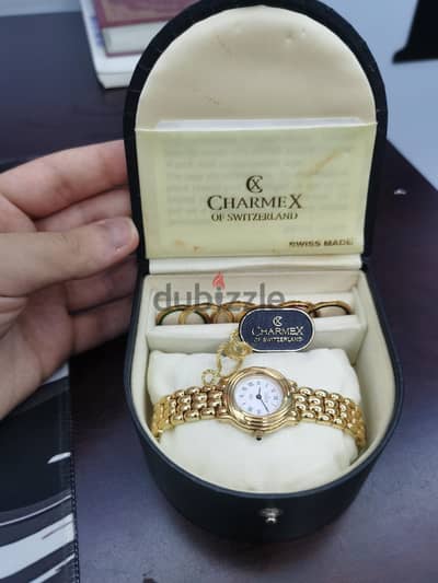 Charmex of Switzerland women's watch - Exchangable Bezzels.