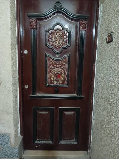 باب شقه خشب موسكى