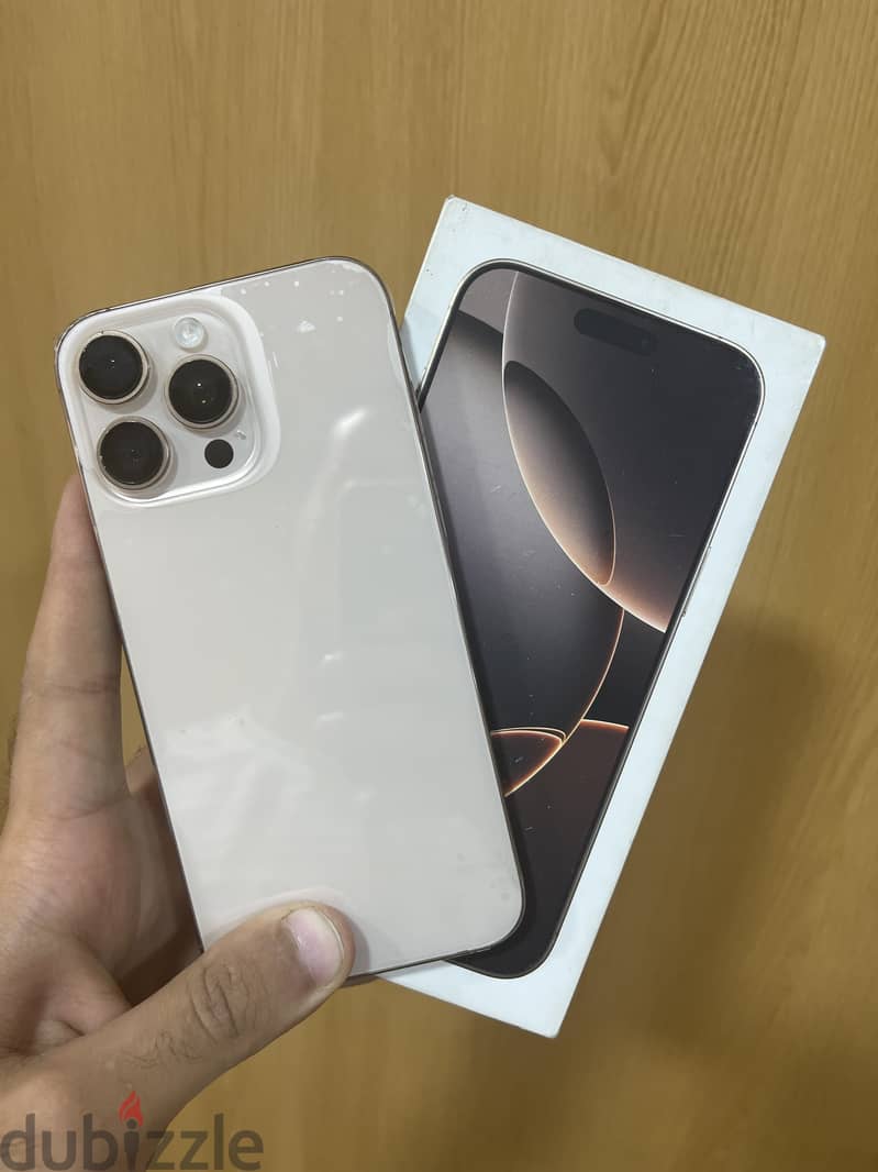 iPhone 16 pro max 256g 4