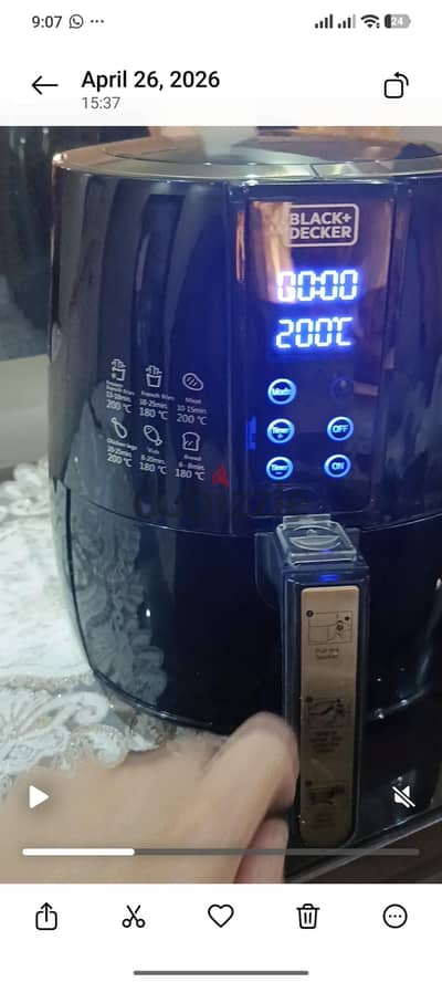 air fryer black and decker
