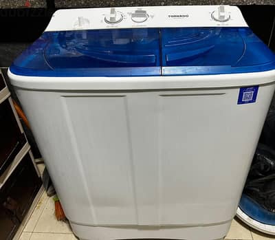غسالة تورنادو semi automatic twin tub 12 kg