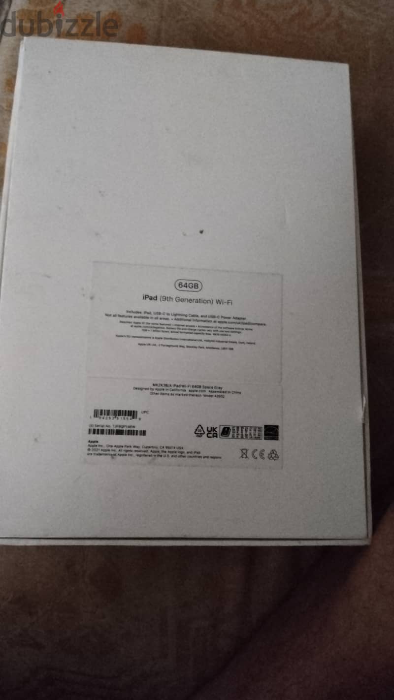 I pad 9th generation 64gb 1