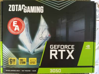 كرت شاشة RTX 3050 (6G) من شركة ZOTAC Gaming