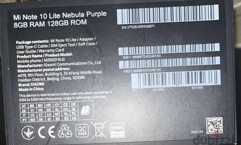 Xiaomi Mi Note 10 Lite