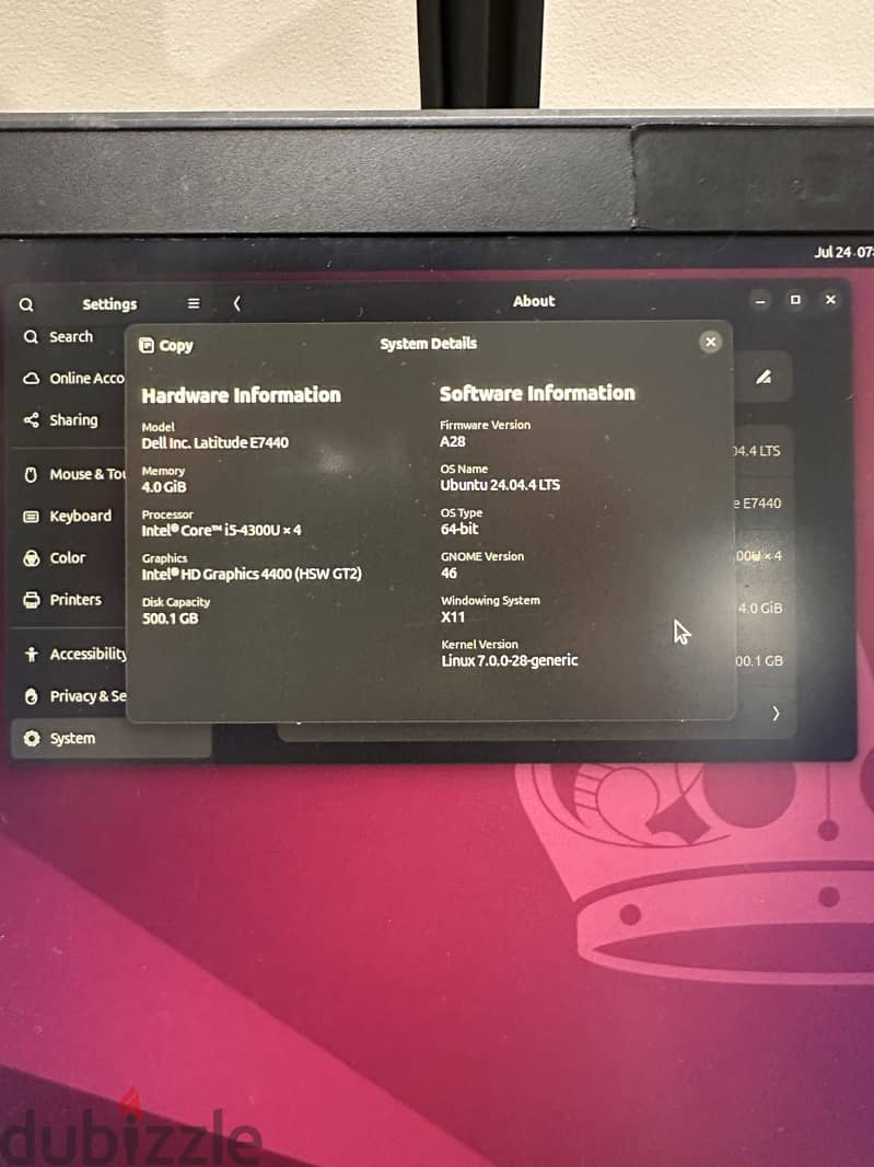 Dell latitude E7440 1