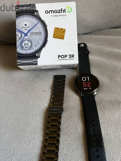 Amazfit pop 3r black edition