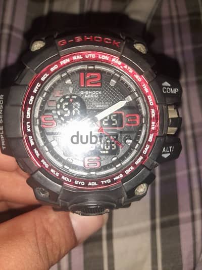 ساعة G shock GWG 1000 مستعملة بدون العلبة . اصلية