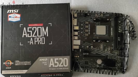 msi a520-a pro + ryzen 5 2600x