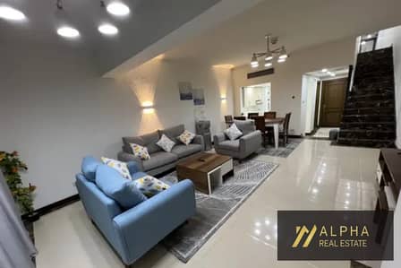 دوبلكس للإيجار في بورتو كايرو – شارع التسعين – القاهرة الجديدة | 180 متر | 3 غرف نوم | مفروش بالكامل