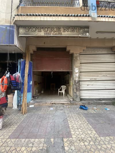محل في شارع التحرير مساحة 45 م