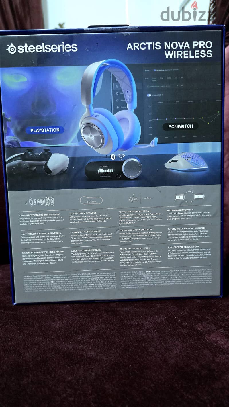 Steelseries Arctis Nova Pro Wireless Gen2 8