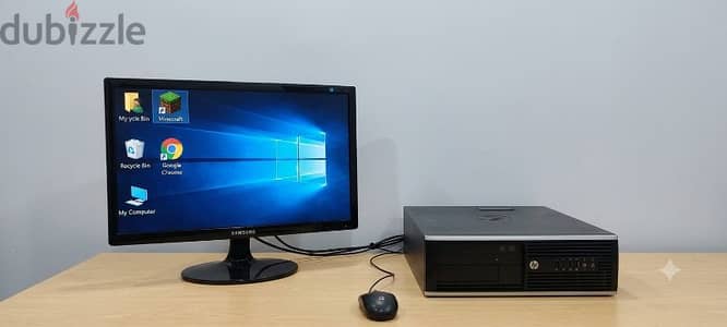 كمبيوتر مكتبي للبيع جاهز ويعتبر مستعمل خفيف