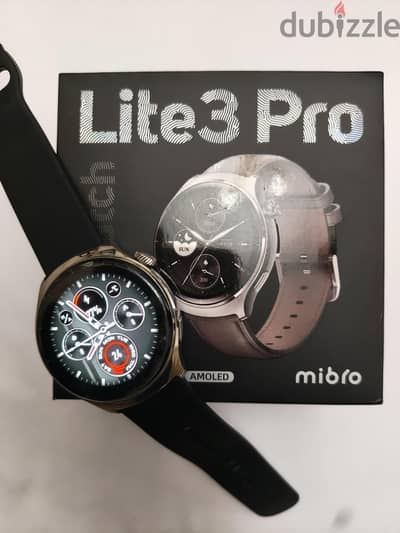ساعه Mibro Lite 3 Pro كالجديدة استخدام ٢٠ يوم فقط