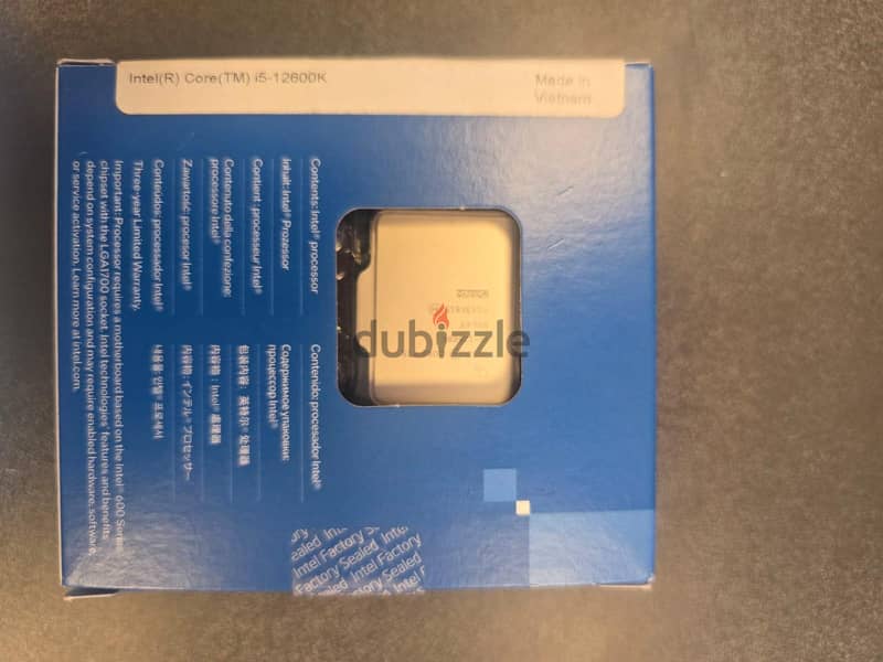 Intel I5 12600k 1