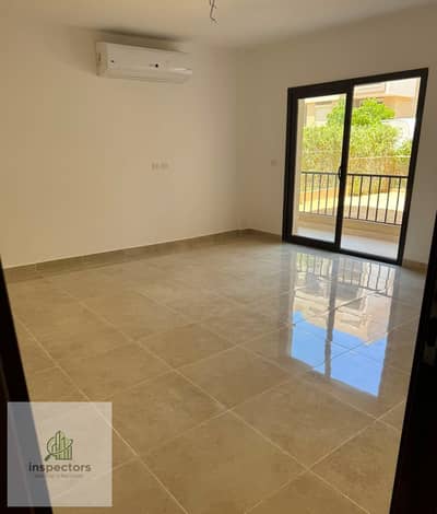 شقة  اول سكن غرفه نوم بحديقة للإيجار في فيفث سكوير – القاهرة الجديدة