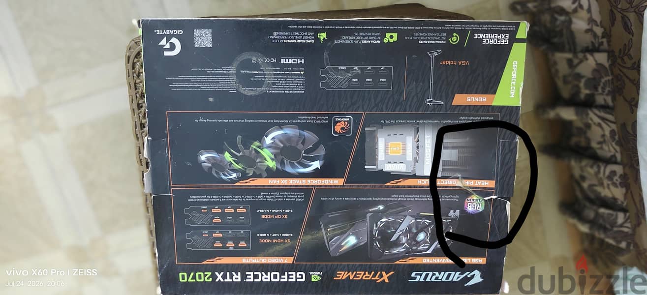 RTX 2070 Auors Xtreme 1