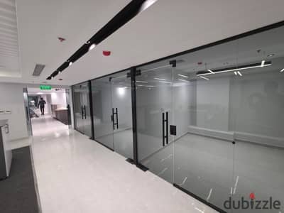 Distinctive administrative area for rent 500 m equipped Bavaria Towers Maadi Ring for major companies